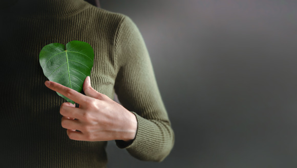 Mensch im Einklang mit der Natur